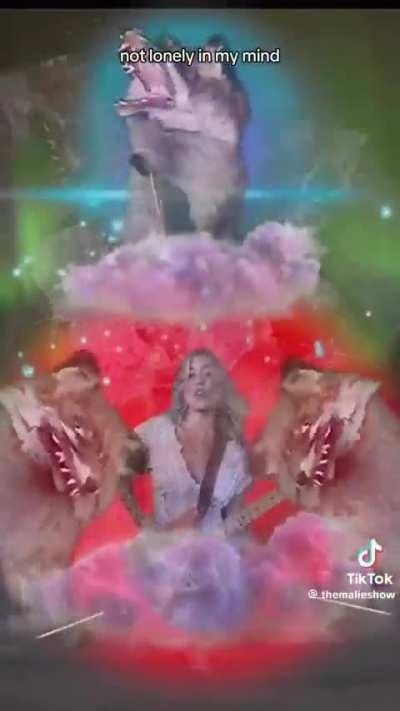 Not lonely in my mind