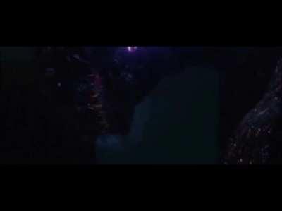 Shin Godzilla atomic breath scene, but with Singular Point music (Spoilers, kinda)