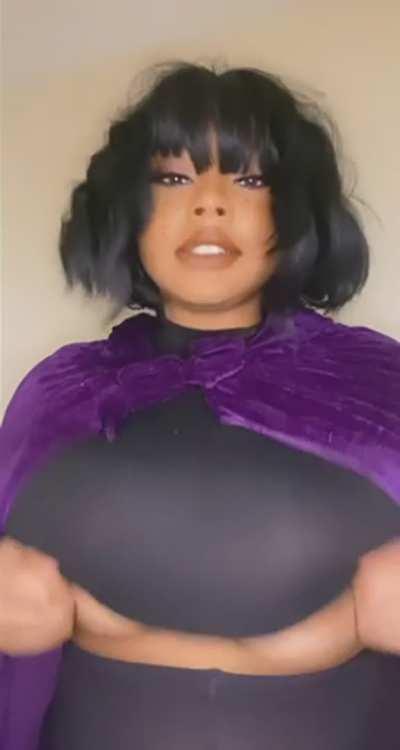 POV: Raven but its Your Blasian GF OC