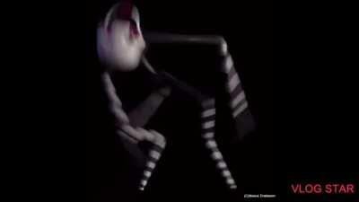 Puppet vibing to dawkos song darkest desire