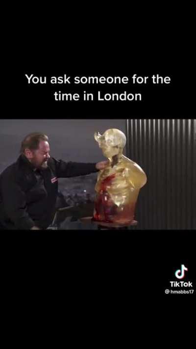 When you see a watch in London