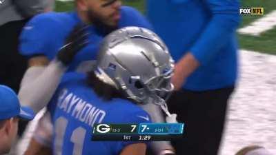 [Highlight] Today marks 75 days until the 2022 NFL Season Starts! Let’s remember this 75 yard trick play from Tom Kennedy to Kalif Raymond that went for a TD against the Packers last season. Lions win, 37-30.