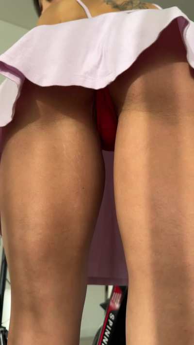 What my tennis coach probably wanted to see but only you get to see