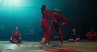 Ana de Armas kicks a man in the balls twice in the trailer for John Wick Ballerina