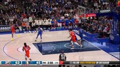 [Highlight] SGA gets Luka to stumble then hits the step-back 3