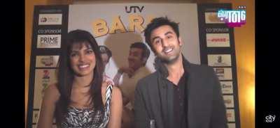 Barfi interviews were fun ! Ranbir taking a slight dig at PC with shahid and kareena ,not cool!