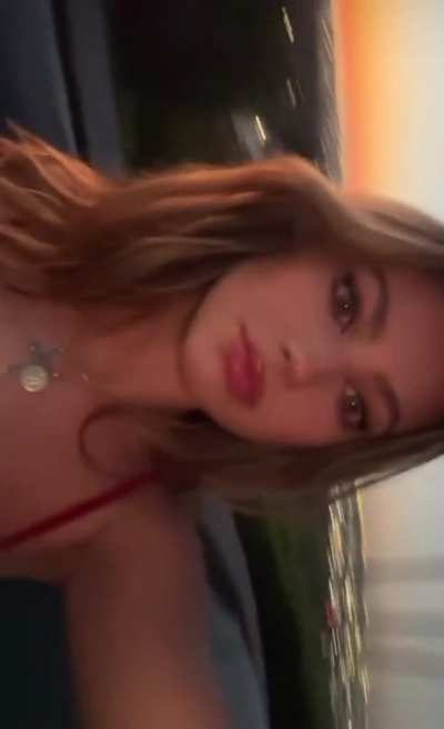 Selfie video via IG story 12-18-24