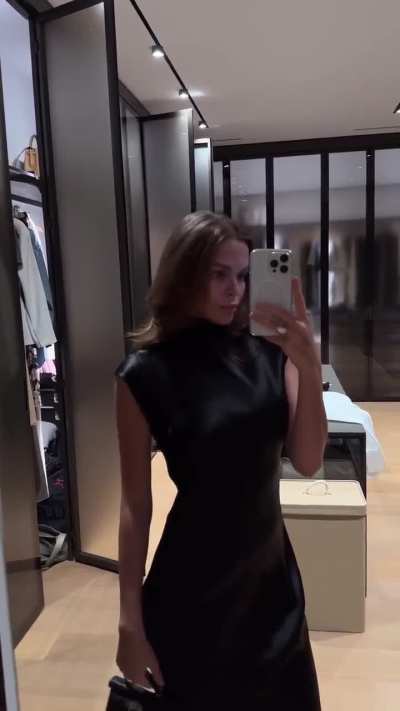 Sleek in satin | IG December 2024