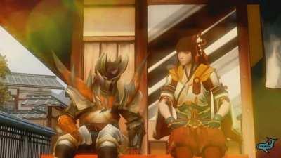 A moment with Hinoa... Nothing can go wrong here...