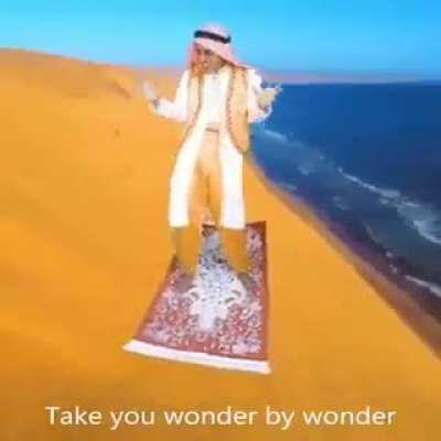 He can show you the worlddd