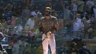 Fernando Tatis Jr. grand slam bat flip.