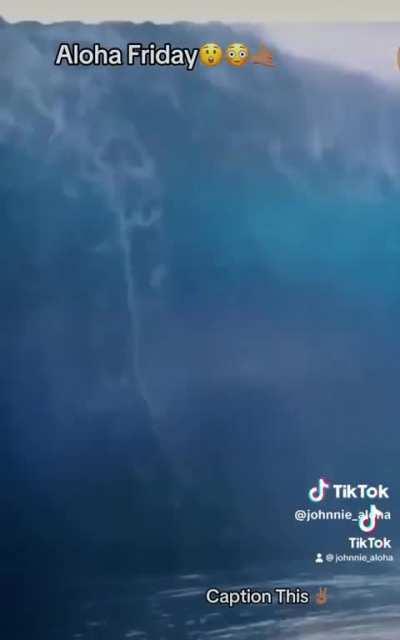 No one can tell how sweaty your palms are in the ocean