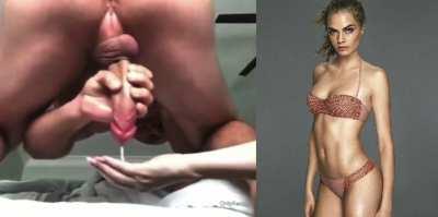 Cara is gonna finger that ass until you explode