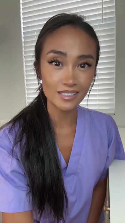 This nurse knows how to administer pleasure