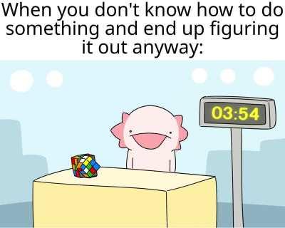 When the party solves the puzzle through unintended means