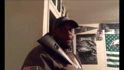 EDP445 shots the dog across the street