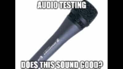 i got a new mic.