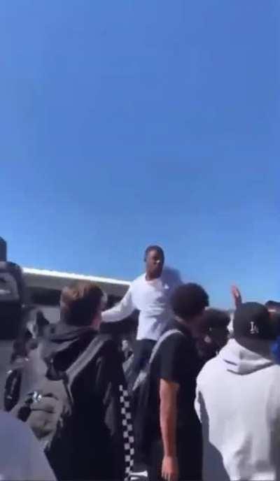 They jumped him and did jack shit