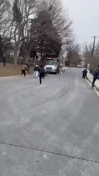 Crazy fight near BCCHS in bethesda leads to a shot fired