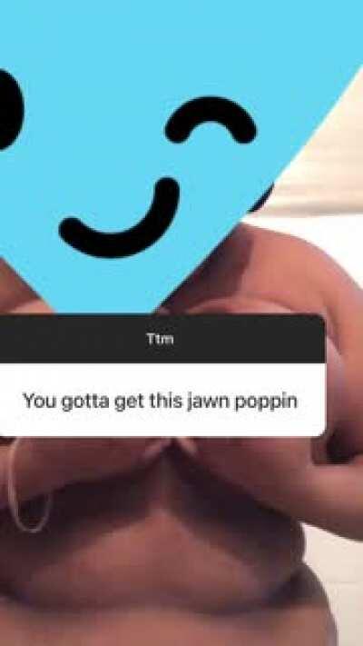 Minabadddbaddd Showing off Her Titties