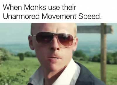 Sergeant Angel covers the distance in six seconds too.