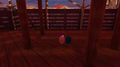 Since when these little eggs have been kissing here?