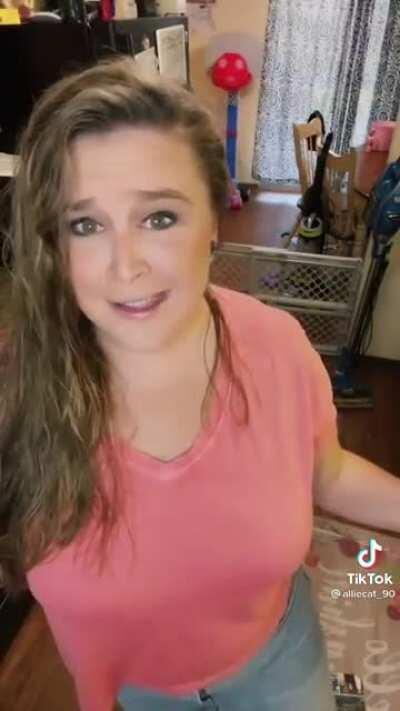 Poor kids need something to do while mommy does her makeup and records tiktoks all day