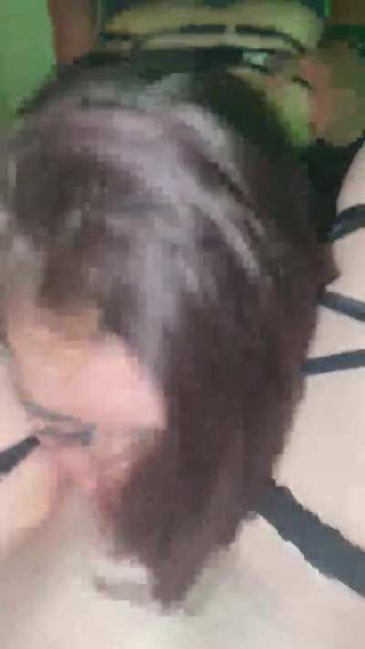 Dick in one side, clit in the other