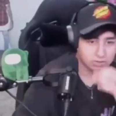 The power of amogus scared him