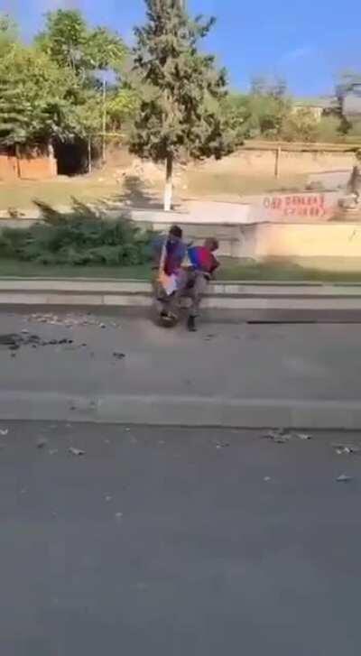 AZERBAIJANI SOLDIERS EXECUTE ARMENIAN PRISONERS (sorry if its already here)