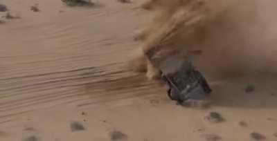 100+ MPH bounce and roll