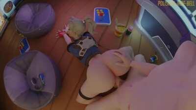 Mercy Doggystyle, (polishedjadebell)