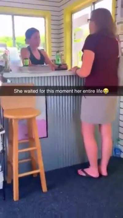 blursed_She's been planning this move for years