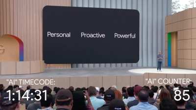 They really said 112 “AI” (approximately) on Google I/O ‘25