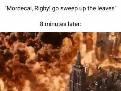 Most normal day in Regular Show