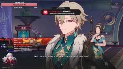 Clara's VA being down bad for Aventurine on stream