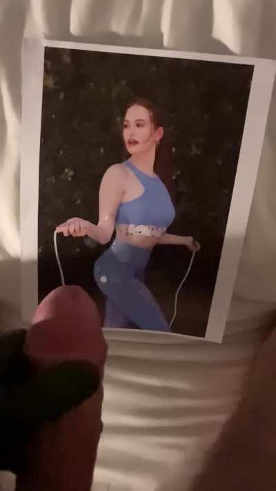 Madelaine Petsch slow motion cum tribute