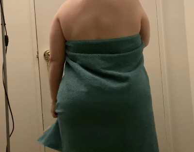 I don't need this towel anymore