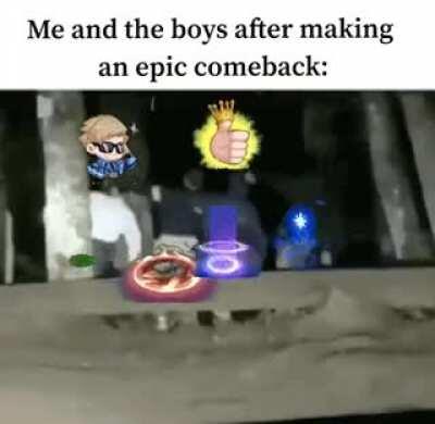 After feeding 10 times still getting carried by my team 😌