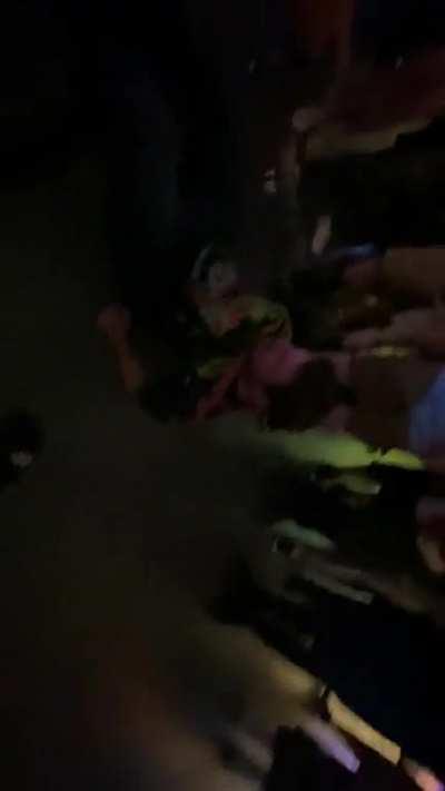 Kicking a man in the nuts