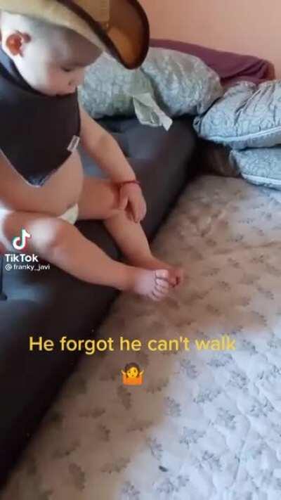 Kid Faceplants into tablet