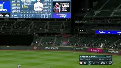 [Highlight] Abraham Toro wins the trade with a go-ahead grand slam after off of Kendall Graveman in the 8th!