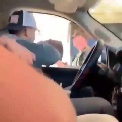 Me and the dudes going through the toll booth boppin