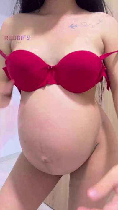 My pregnant pussy needs some warm cum deep inside