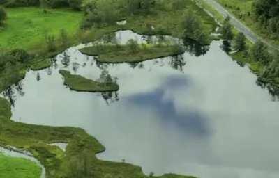 Floating islands in Norway