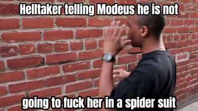 I can picture him saying that