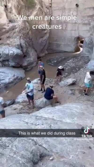 I mean...men are indeed simple creatures. 