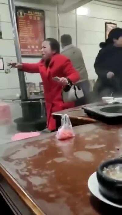 Royal Rumble at a Chinese restaurant.