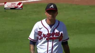 [Highlight] National Rookies Joey Meneses continues his hot hitting with his 10th home run to give the Nats the go ahead run against the Braves