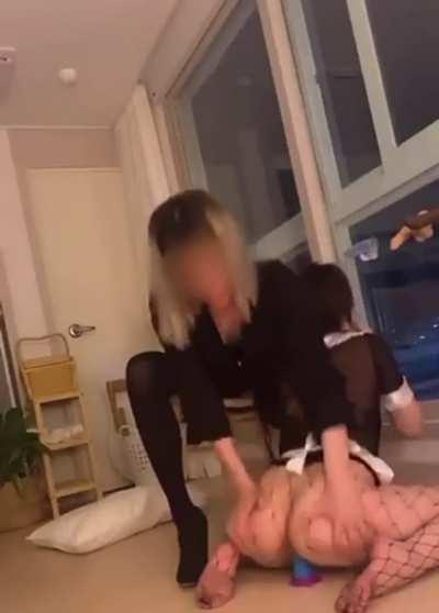 Dildo Lesbian Riding Porn GIF by onlyakira